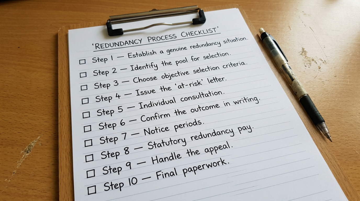 The UK Redundancy Process: A Step-by-Step Guide for Employers
